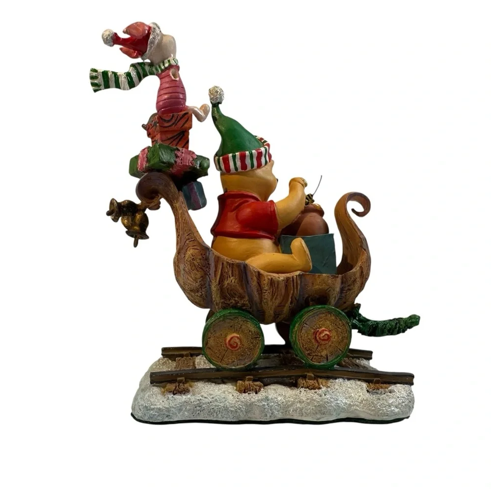 Disney TIgger Holiday Train Engine Danbury Mint Pooh Piglet Christmas READ - Picture 5 of 10